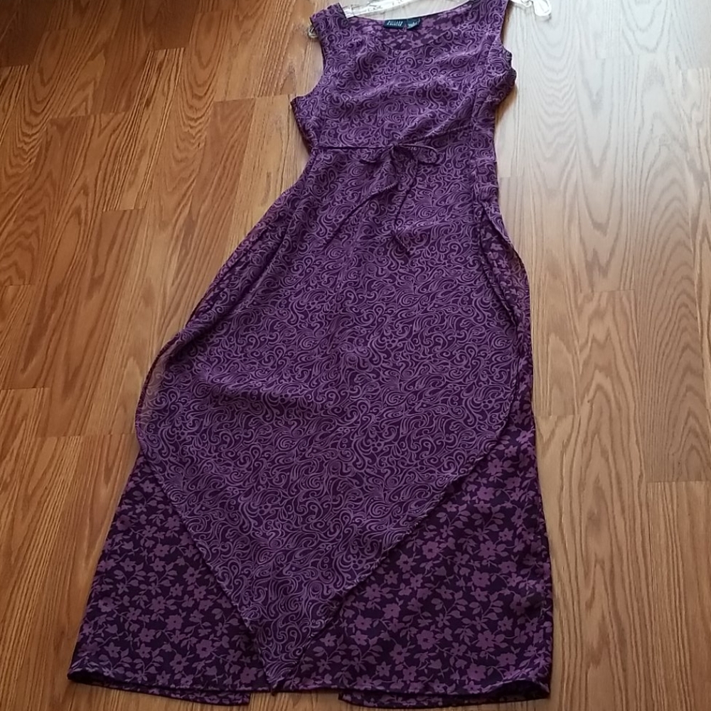 2 Layer Purple Passion Dress